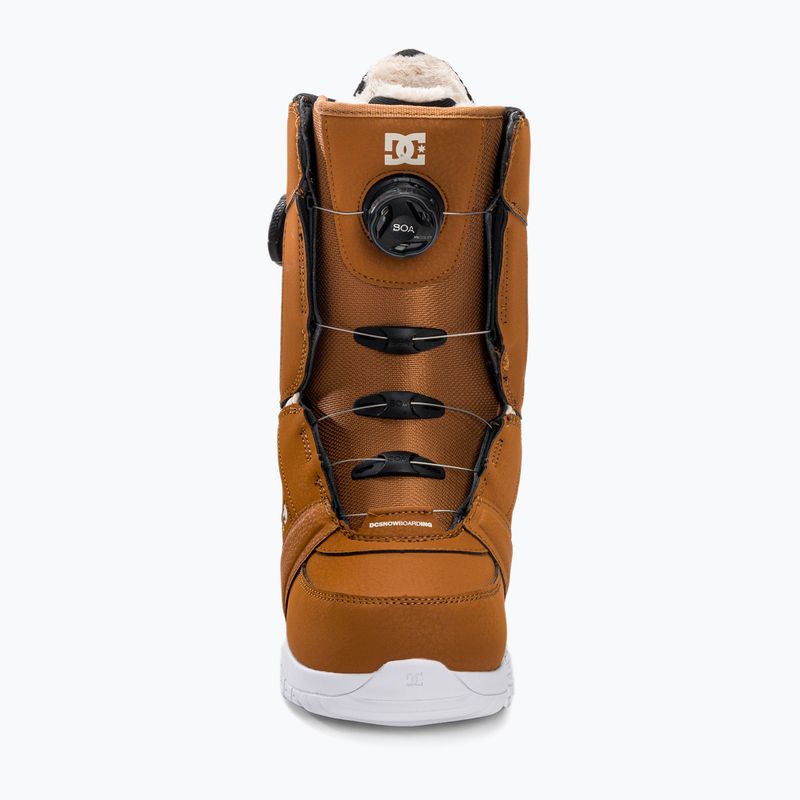 Dámske topánky na snowboard DC Lotus choco brown/off white 3