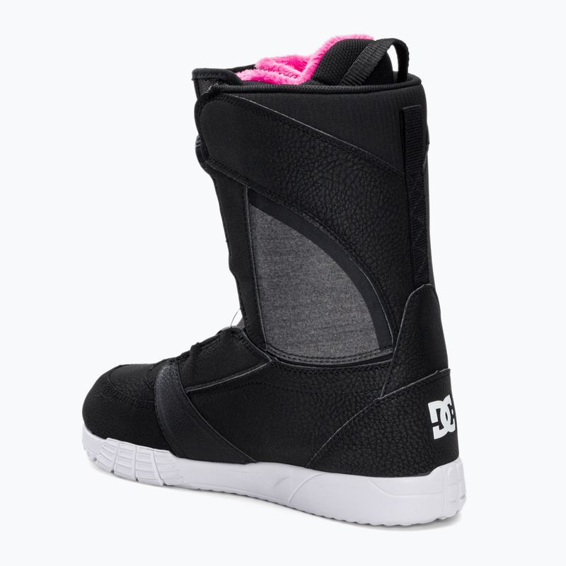 Dámske topánky na snowboard DC Lotus black/black/white 2