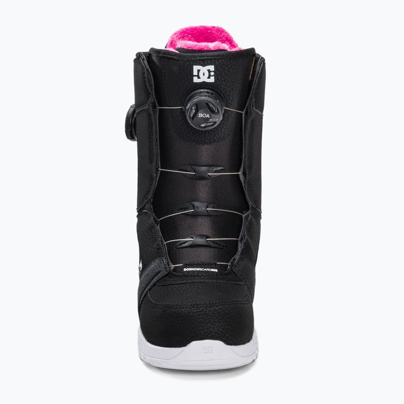 Dámske topánky na snowboard DC Lotus black/black/white 3