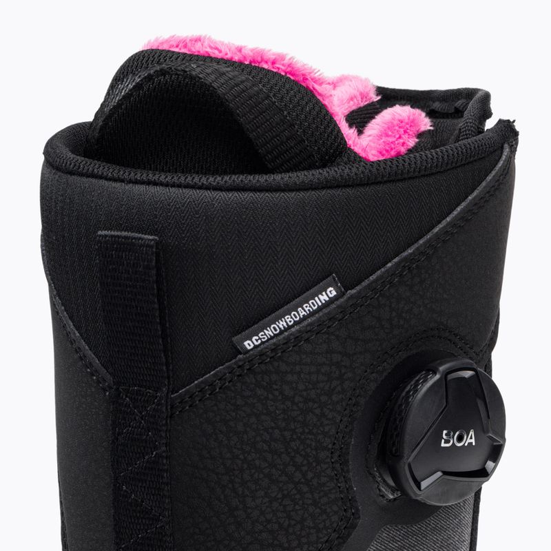 Dámske topánky na snowboard DC Lotus black/black/white 8