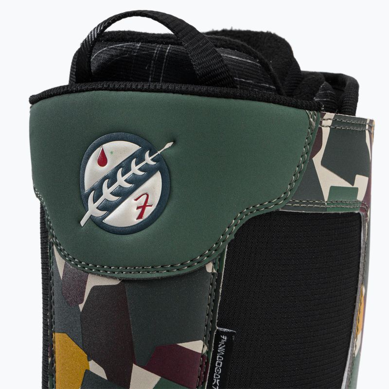 Pánske topánky na snowboard DC SW Phase Boa green/brown/black 6