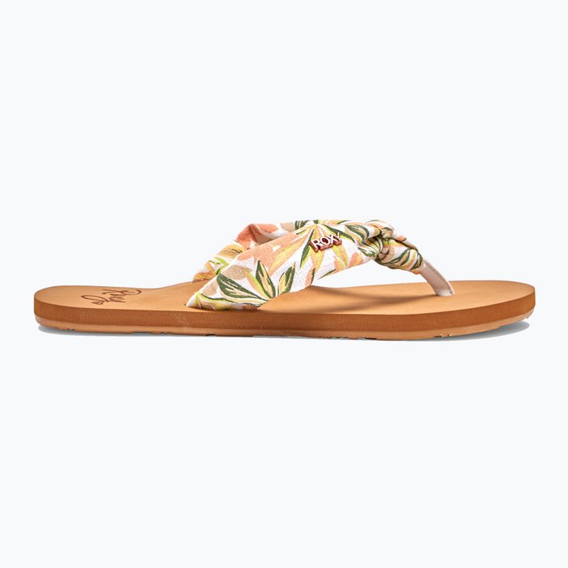 Dámske žabky ROXY Paia IV 2021 white/pink 10