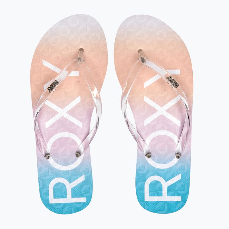 Dámske žabky ROXY Viva Jelly 2021 aquamarine 11