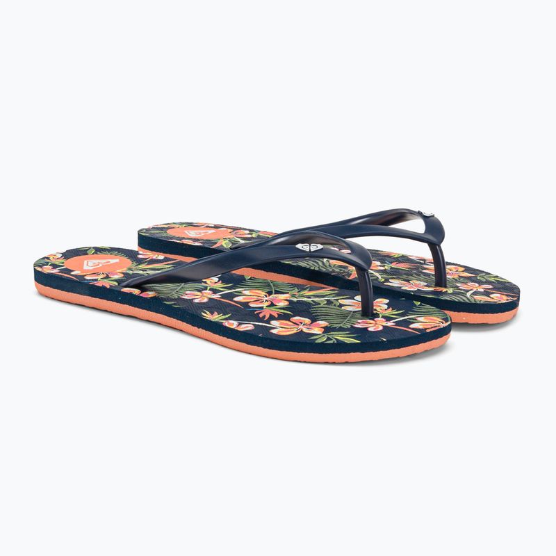 Dámske žabky ROXY To The Sea X 2021 lt navy/pink 4