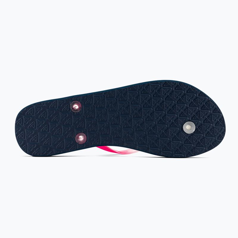 Dámske žabky ROXY Viva Gradient 2021 navy/ orange 5