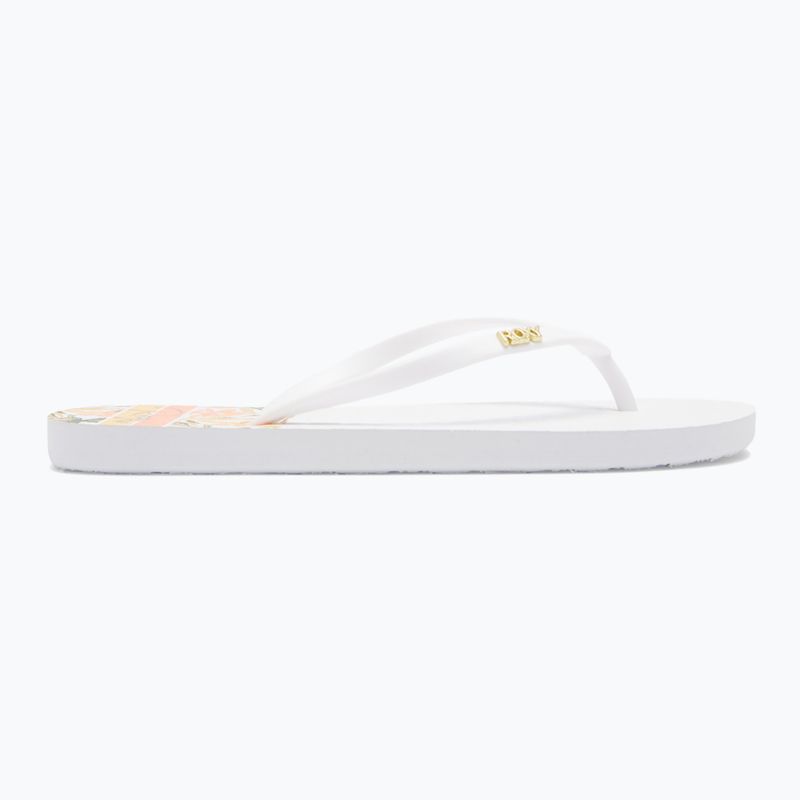 Dámske žabky ROXY Viva Printed 2021 white 10