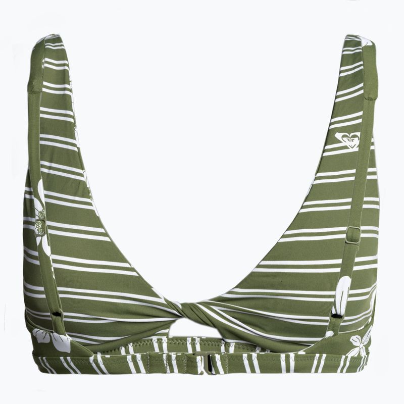 Vrchný diel plaviek ROXY Retro Revo Twist Bra 2021 loden green surfrider spirit s 2