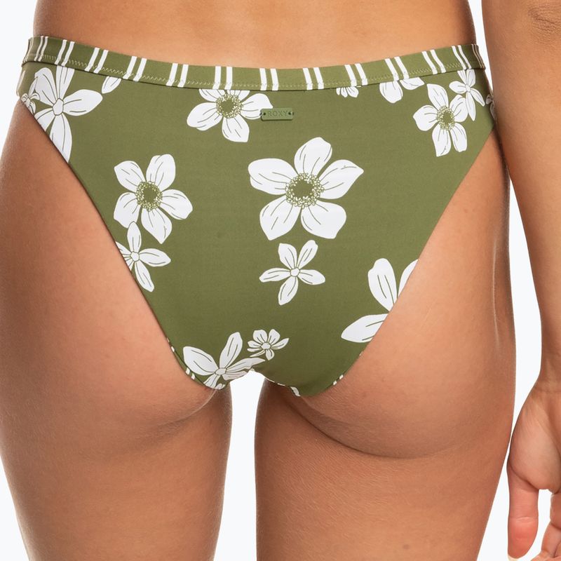 Spodný diel plaviek ROXY Retro Revo Moderate 2021 loden green surfrider spirit s 9