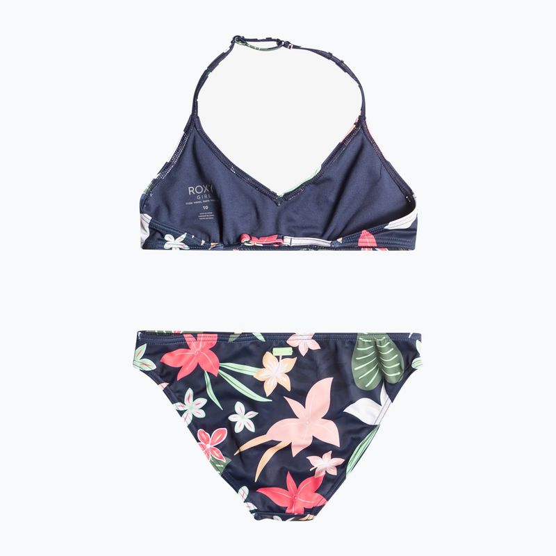 Detské dvojdielne plavky ROXY Vacay For Life Triangle Bra Set 2021 mood indigo alma swim 2