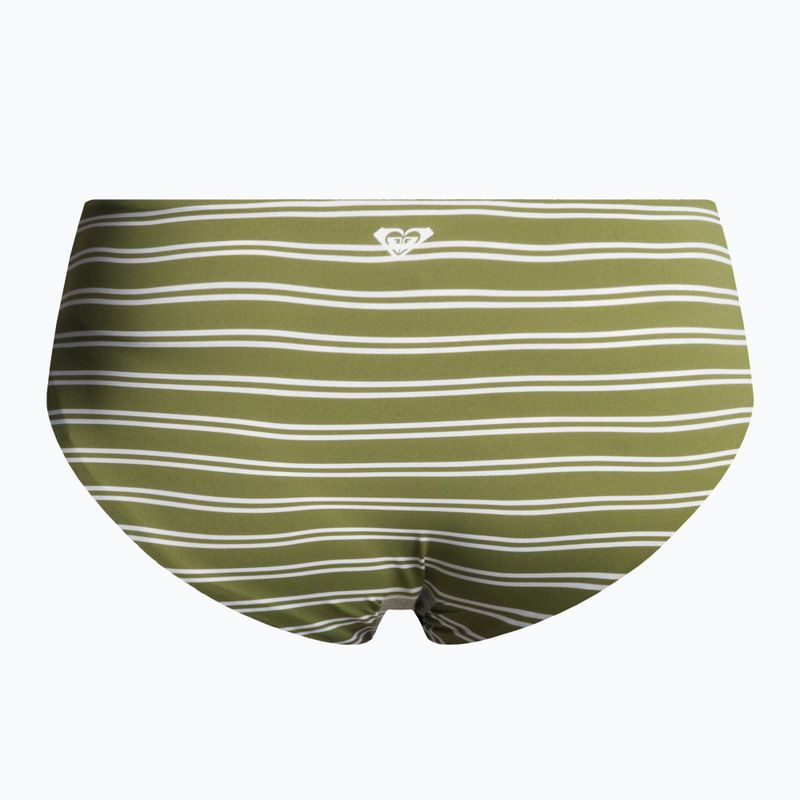 Spodný diel plaviek ROXY Retro Revo Bikini Hl Midwaist 2021 loden green surfrider spirit s 5