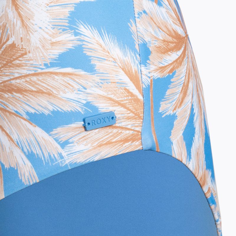 Dámske jednodielne plavky ROXY Love The Coco V D-Cup 2021 azure blue palm island 3