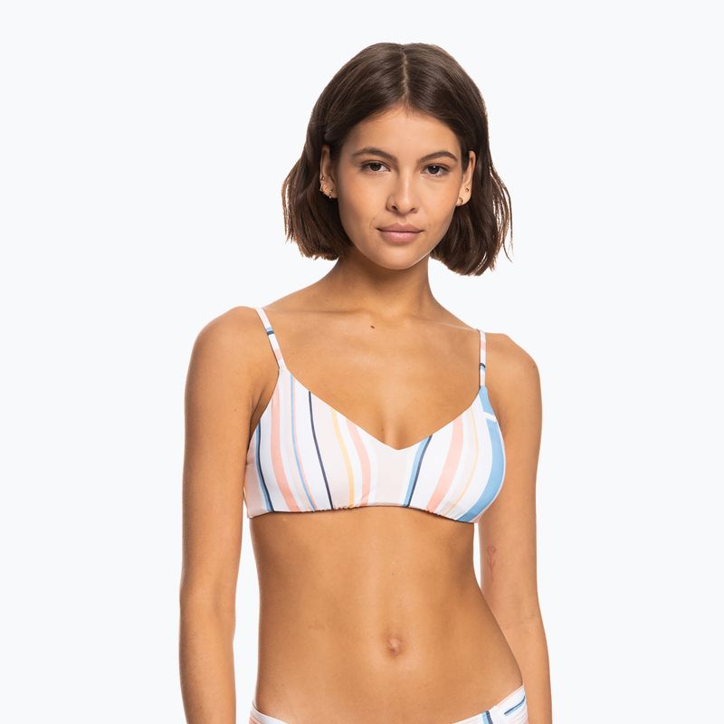 Vrchný diel plaviek ROXY Beach Classics Strappy Bra 2021 peach whip sand stripper 4