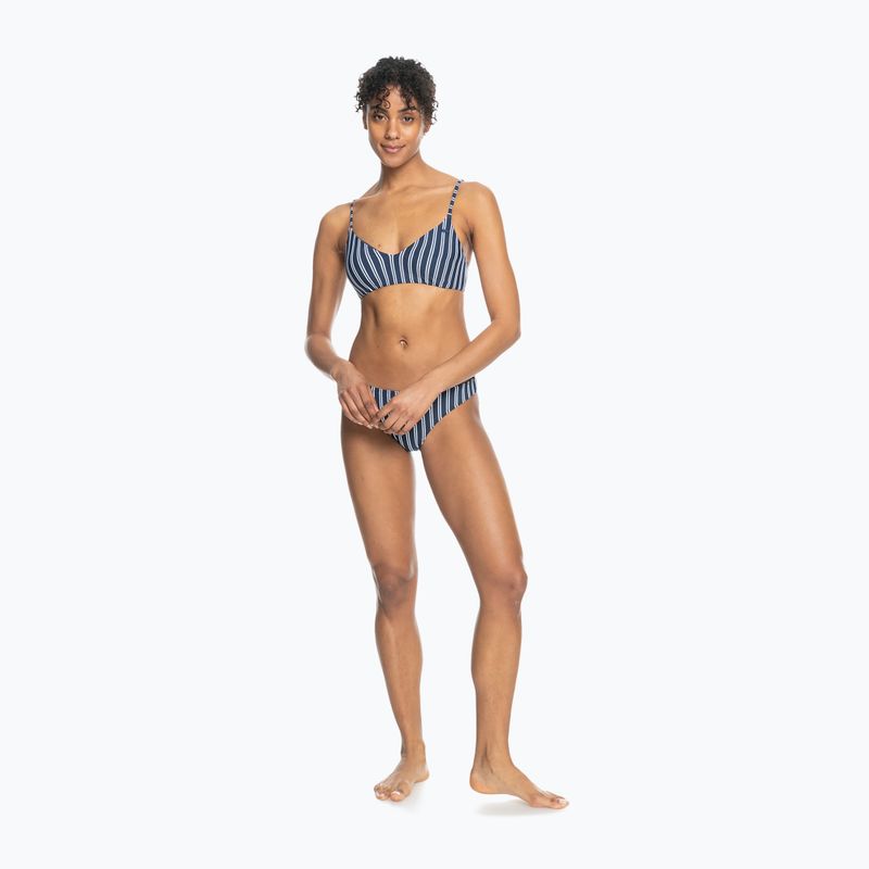 Vrchný diel plaviek ROXY Into The Sun Athletic Triangle 2021 mood indigo novela stripe vert 3