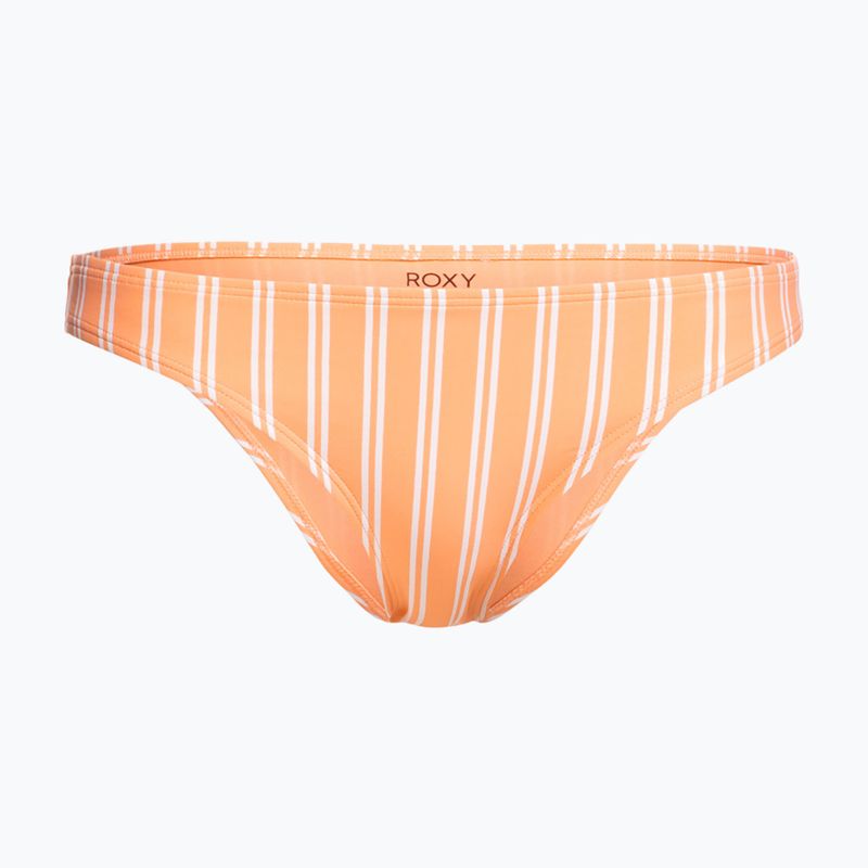 Spodný diel plaviek ROXY Into The Sun 2021 papaya punch novelta stripe h