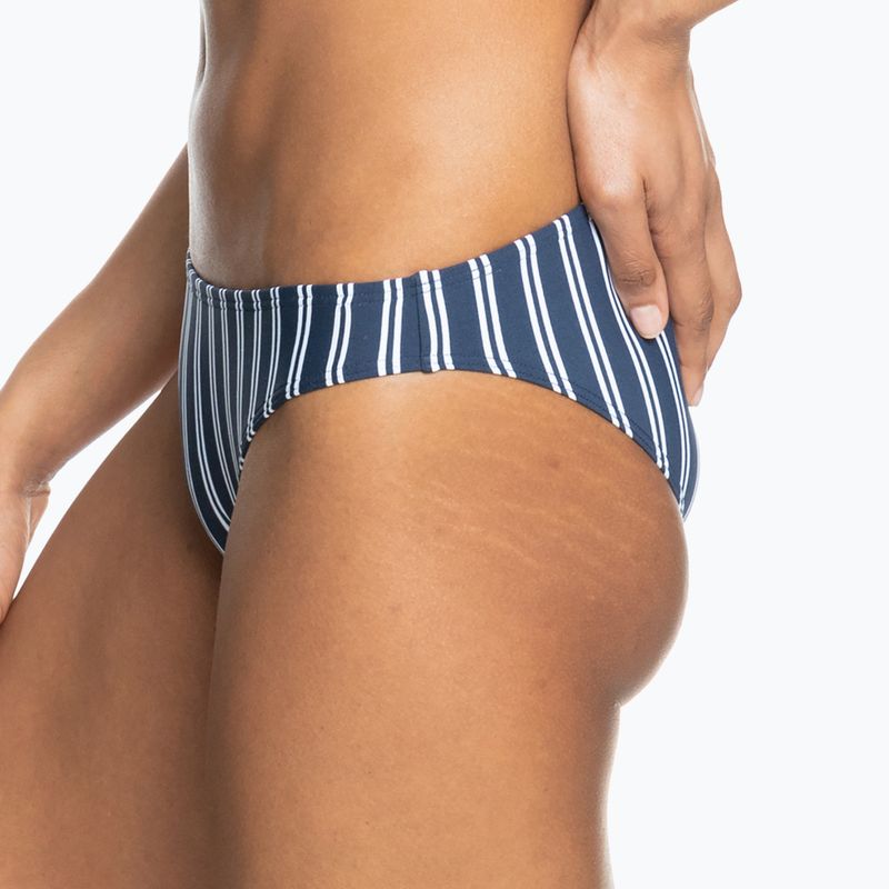 Spodný diel plaviek ROXY Into The Sun 2021 mood indigo novela stripe vert 4