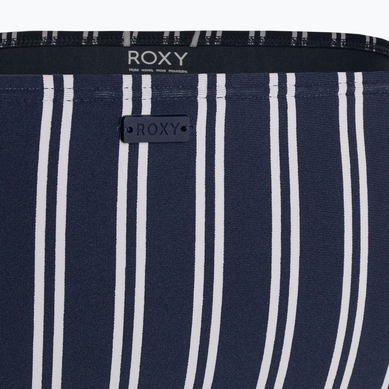 Spodný diel plaviek ROXY Into The Sun Moderate 2021 mood indigo novela stripe vert 3