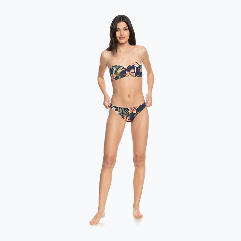 Vrchný diel plaviek ROXY Into The Sun Mold Bandeau 2021 mood indigo tropical depht 4