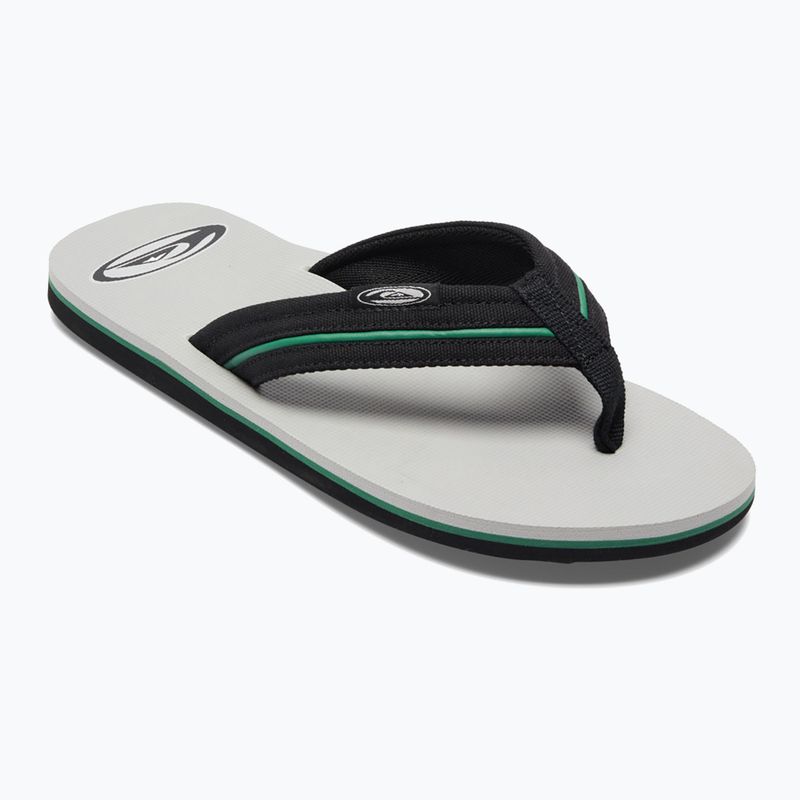 Quiksilver pánske žabky Molokai Layback Saturn white and black AQYL101319 9