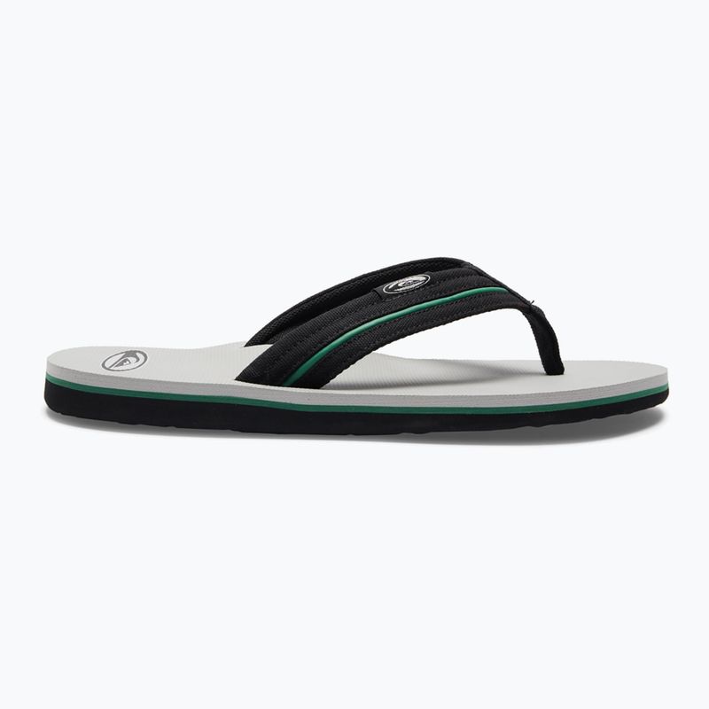 Quiksilver pánske žabky Molokai Layback Saturn white and black AQYL101319 10