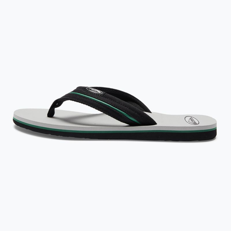 Quiksilver pánske žabky Molokai Layback Saturn white and black AQYL101319 11