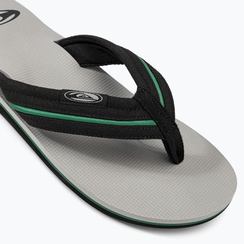 Quiksilver pánske žabky Molokai Layback Saturn white and black AQYL101319 7