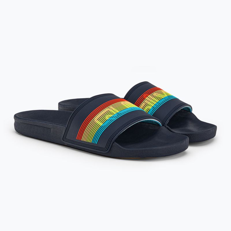 Pánske žabky Quiksilver Rivi Wordmark Slide blue 4