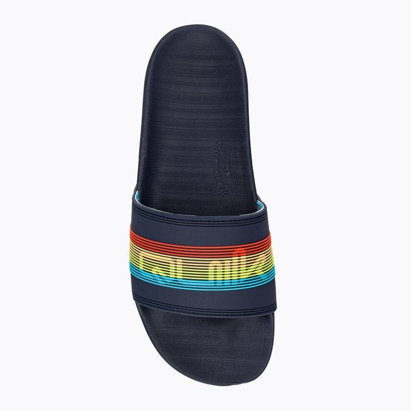 Pánske žabky Quiksilver Rivi Wordmark Slide blue 6