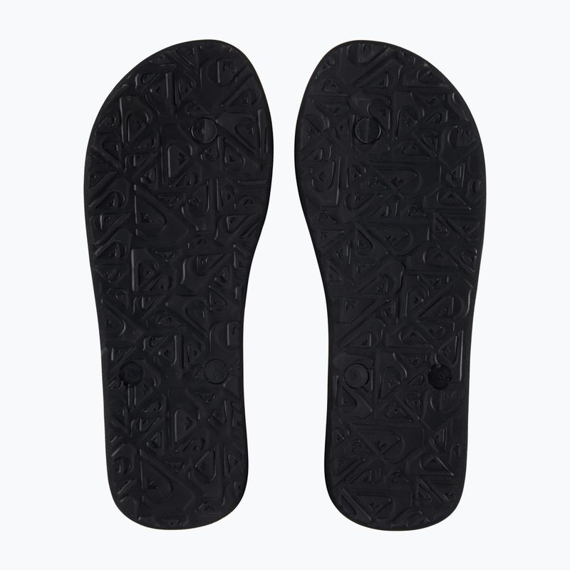 Pánske žabky Quiksilver Molokai Airbrushed black AQYL101317 5