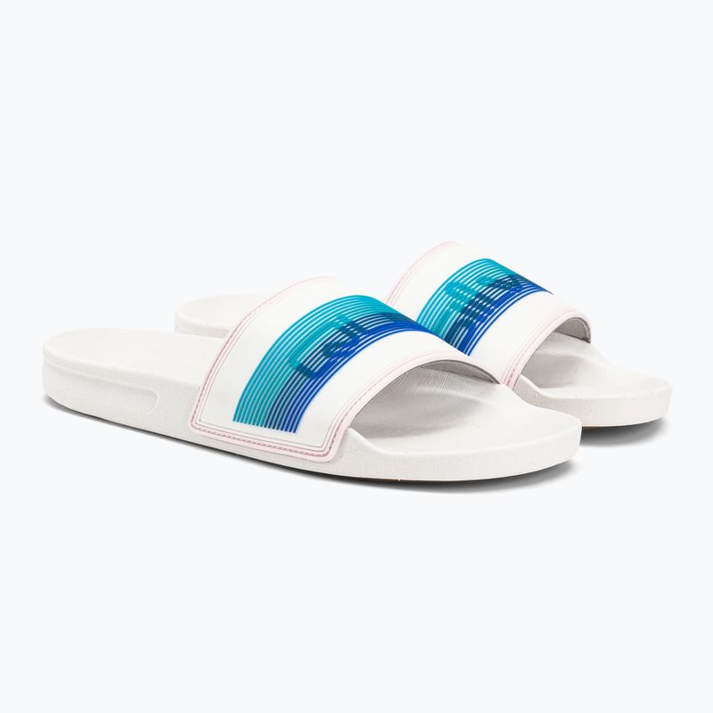 Pánske žabky Quiksilver Rivi Wordmark Slide white/blue/blue 4