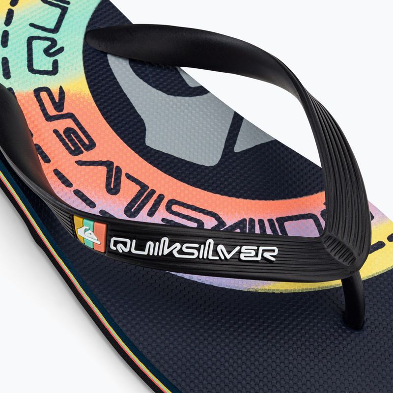 Quiksilver Molokai Art pánske žabky navy blue AQYL101264 7