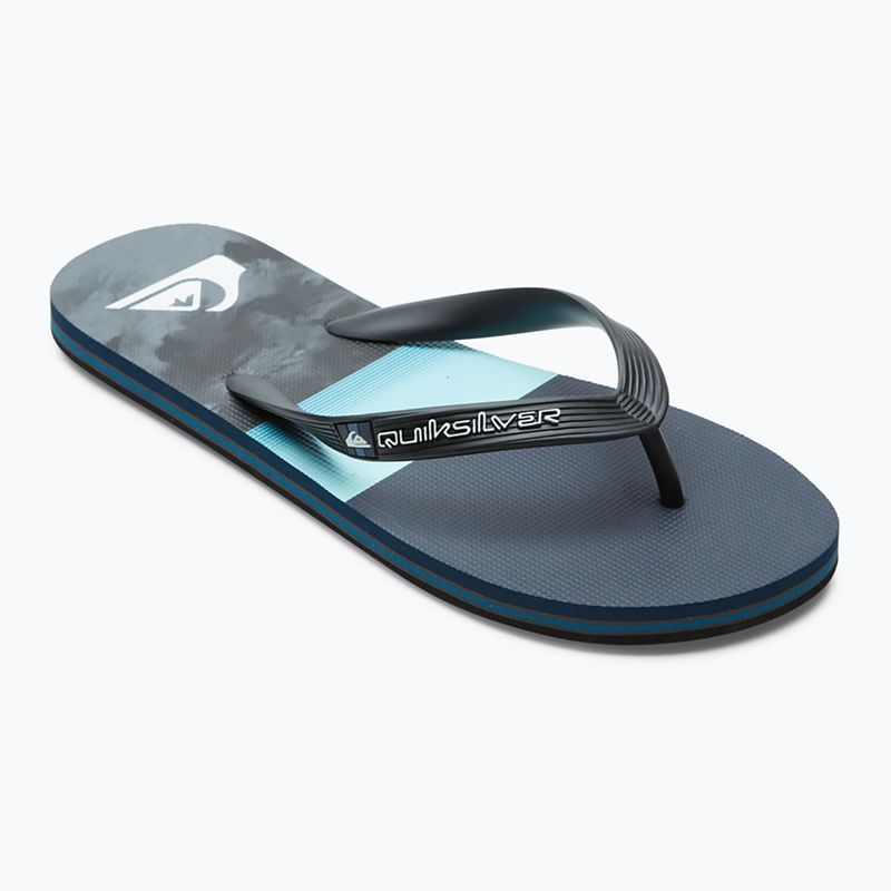 Quiksilver Molokai Panel pánske žabky navy blue AQYL101263-XBBS 9