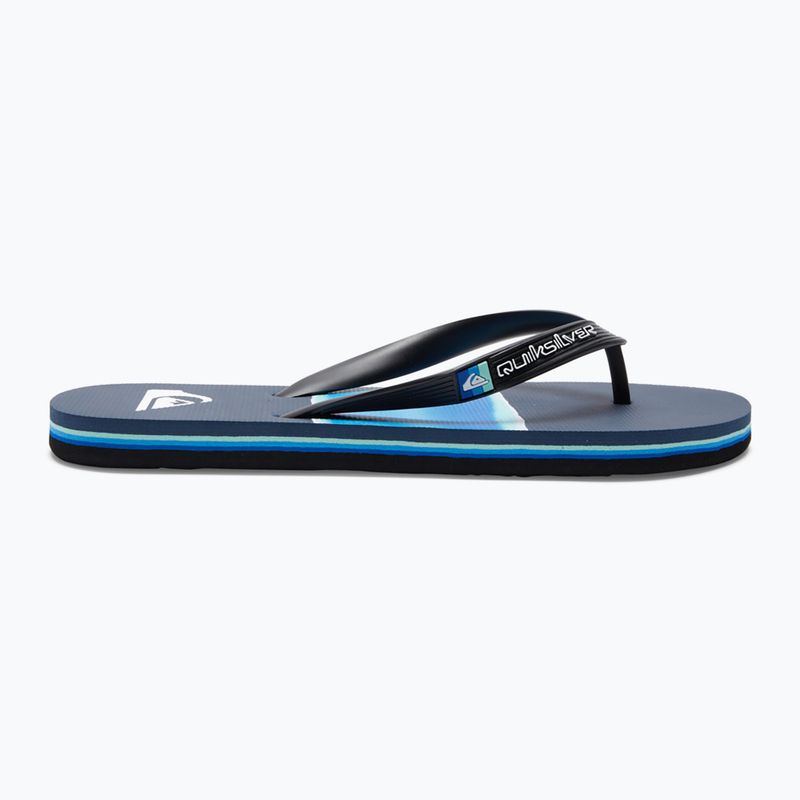 Pánske žabky Quiksilver Molokai Airbrushed blue AQYL101317 10