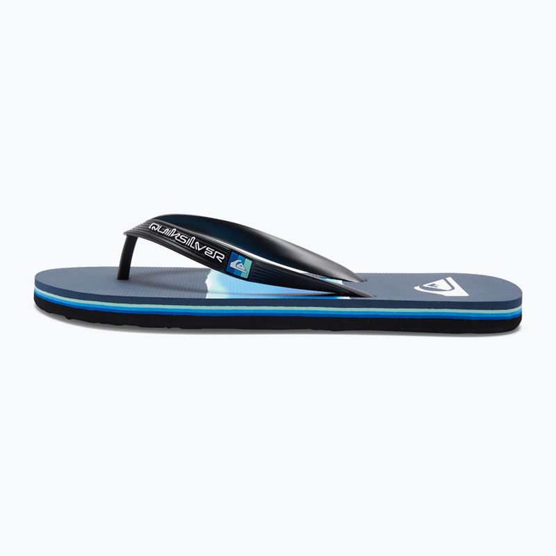 Pánske žabky Quiksilver Molokai Airbrushed blue AQYL101317 11