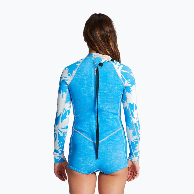 Dámsky neoprénový oblek Billabong Spring Fever LS Spring blue hawaii 2
