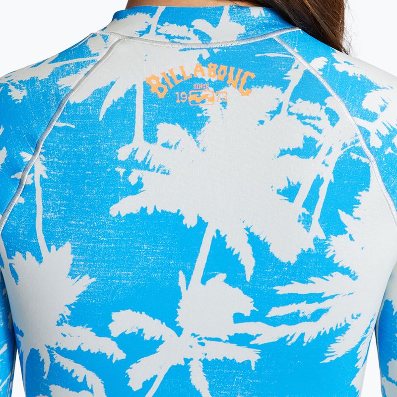 Dámsky neoprénový oblek Billabong Salty Dayz Light LS Spring blue hawaii 3