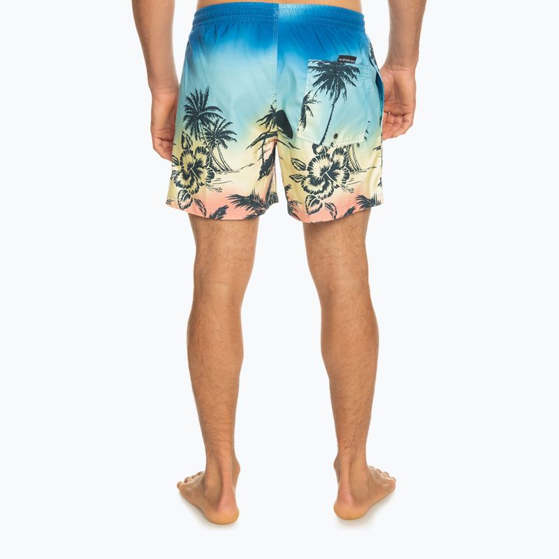 Quiksilver pánske plavecké šortky Everyday Paradise Volley 15" modré EQYJV03999-YFB6 3