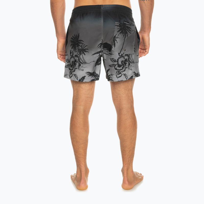 Pánske plavecké šortky Quiksilver Everyday Paradise Volley 15" sivé EQYJV03999-KVJ6 3