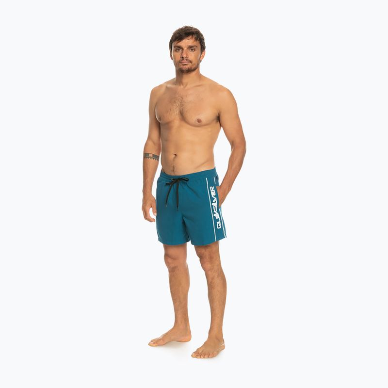 Quiksilver Everyday Vert Volley 16" pánske plavecké šortky modré EQYJV03987-BSG0 4
