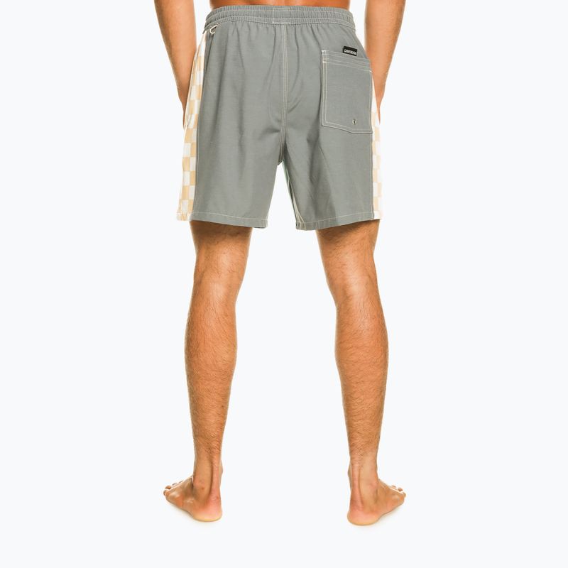 Pánske plavecké šortky Quiksilver Original Arch Volley 17" modré EQYJV03995-BLZ0 3