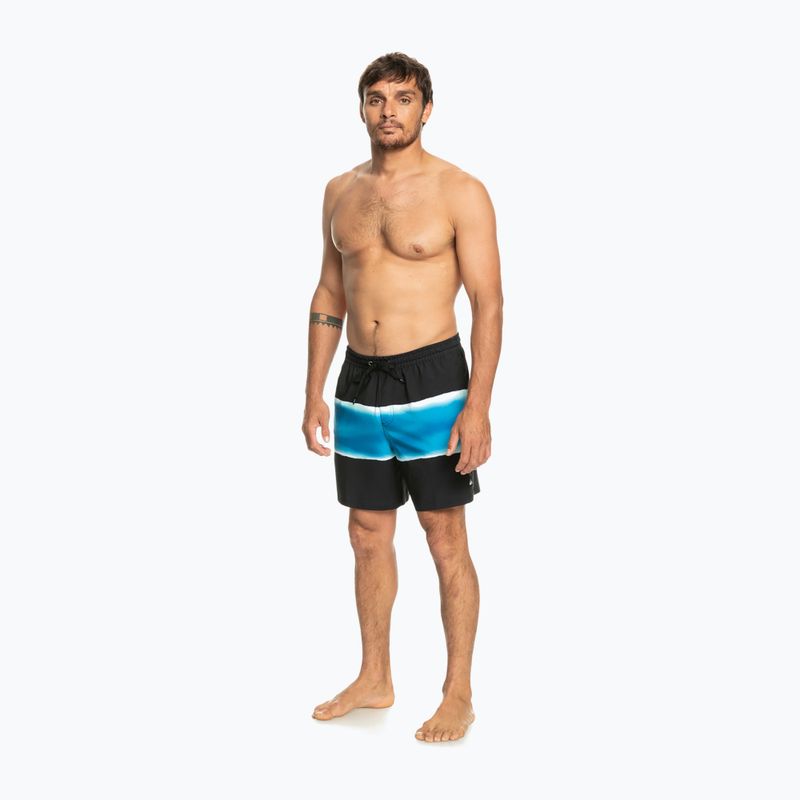 Quiksilver pánske plavecké šortky Surfsilk Air-Brush Volley 17" čierne EQYJV04011 2