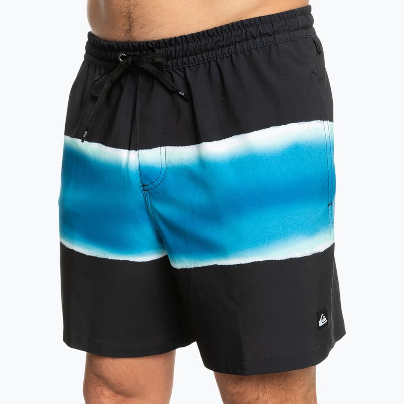Quiksilver pánske plavecké šortky Surfsilk Air-Brush Volley 17" čierne EQYJV04011 5