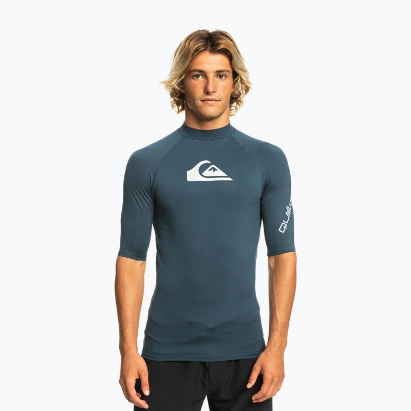 Quiksilver Pánske tričko All Time Swim Shirt navy blue EQYWR03358-BYJH 3
