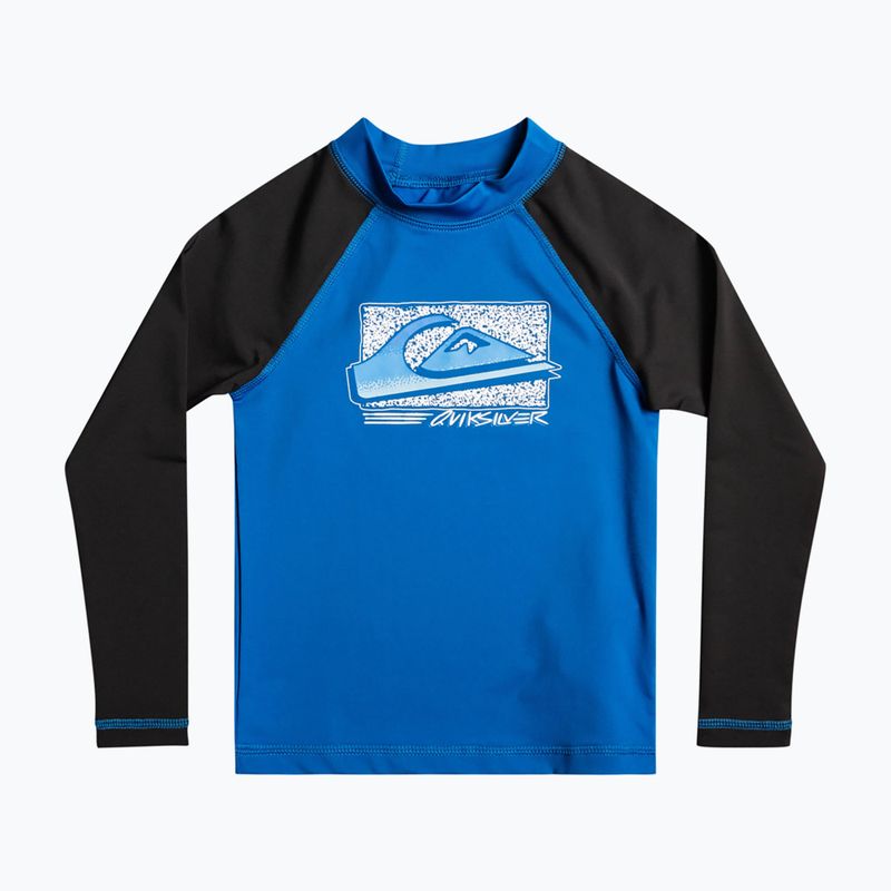 Quiksilver Next Gen detské plavecké tričko šnorchel modré