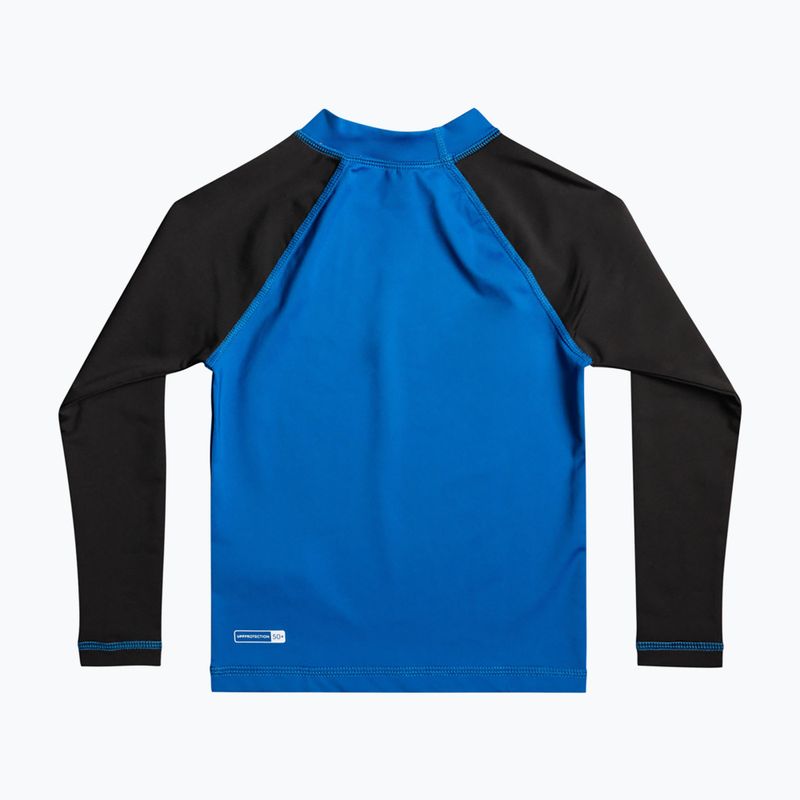 Quiksilver Next Gen detské plavecké tričko šnorchel modré 2