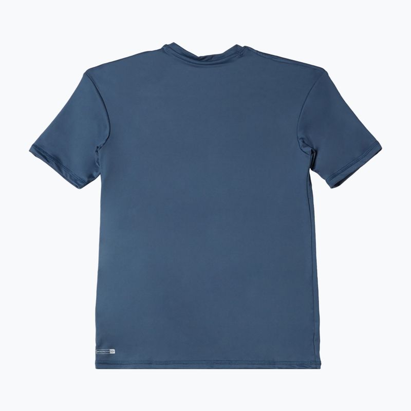 Detské plavecké tričko Quiksilver Solid Streak SS Y bearing sea 2