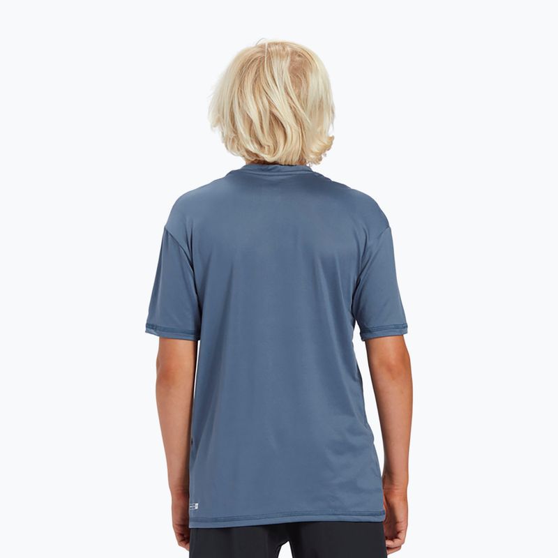 Detské plavecké tričko Quiksilver Solid Streak SS Y bearing sea 5