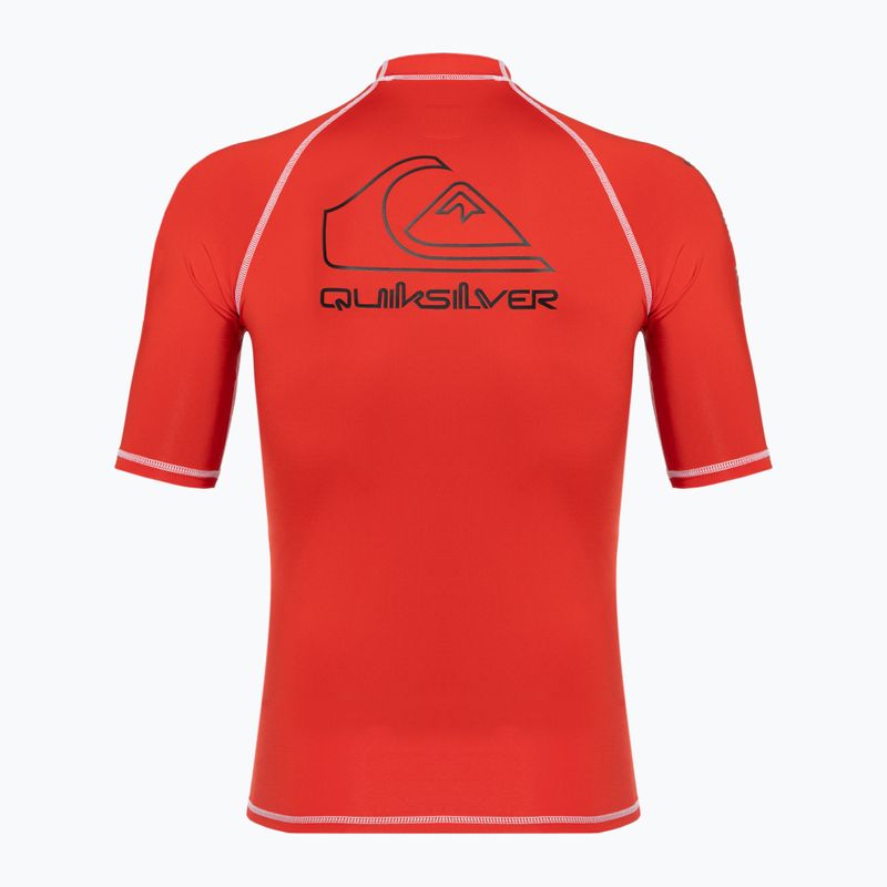 Quiksilver On Tour pánske plavecké tričko červené EQYWR03359-RQC0 2