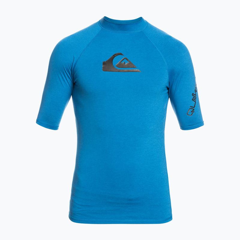 Quiksilver Pánske modré plavecké tričko All Time EQYWR03358-BRTH