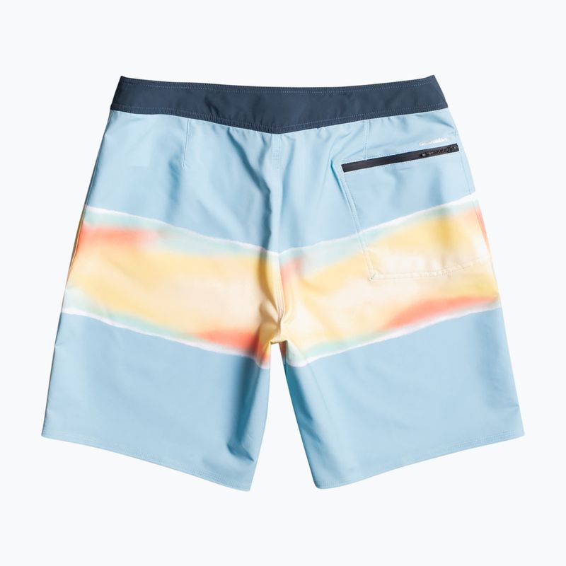 Pánske plavecké šortky Quiksilver Surfsilk Air Brush modré EQYBS04785-BGC6 2