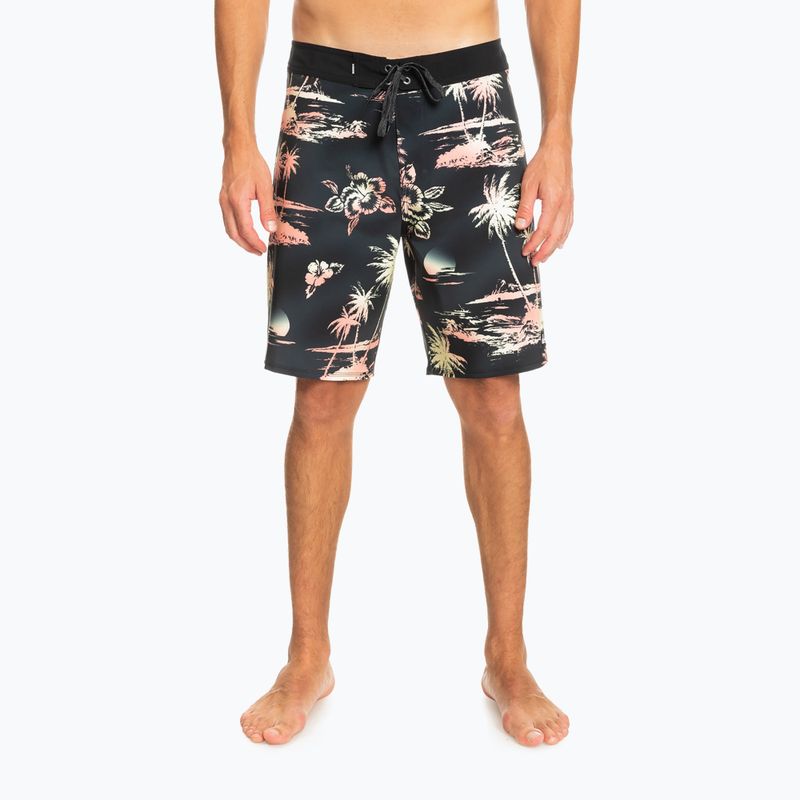 Quiksilver Surfsilk pánske plavecké šortky Qs 69 19" black EQYBS04773-KVJ6 2